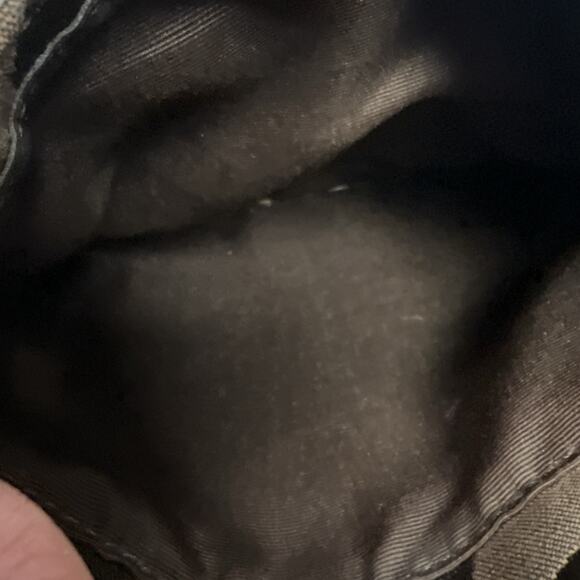 Coach Signature Logo Swingpack Crossbody Bag Brown Adjustable Strap Y2K COA - Picture 9 of 12